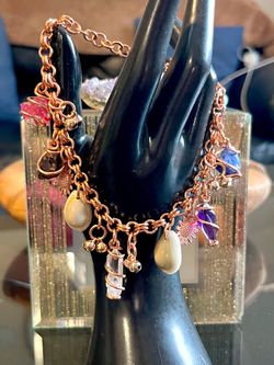 Copper anklet