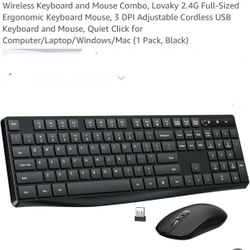 Keyboard With Mouse ( Wireless ) 
