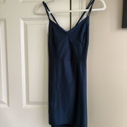 Blue Mini Dress