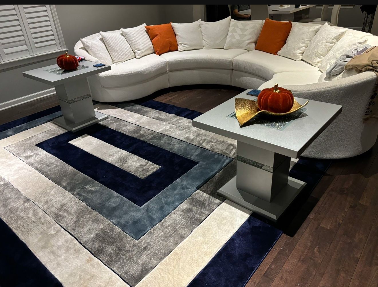 End Tables & Coffee Table N Sectional. Can Be Separated
