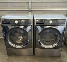 Kenmore Elite Front-Load Washer and Dryer Set