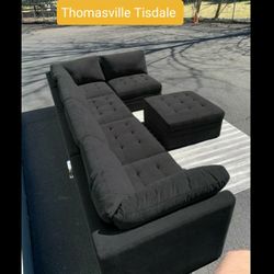 Modular Sectional Couch Sofa With Ottoman 