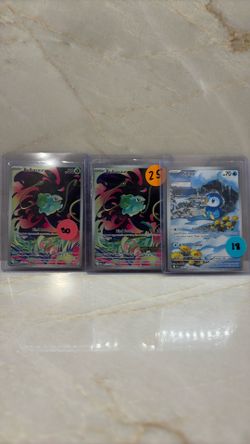 Pokemon illustration Rares and Full arts