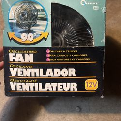 12 Volt Fan