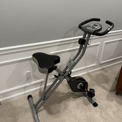 Exerpeutic Foldable Exercise Bike