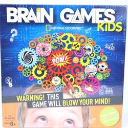 Lightly Used Brain Games Kids Board Game National Geographic 