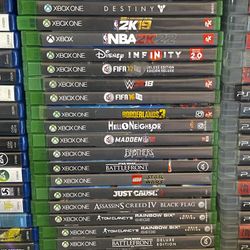 Xbox One Games Lot 