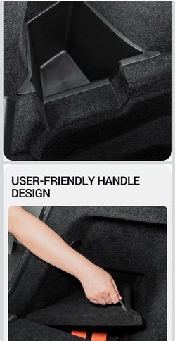Trunk Storage Bins for 2025 2026 Tesla Model Y Juniper 5-Seats