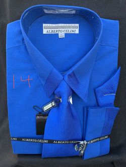 SALE Hand Tailored by ALBERTO CELINI 3pics Shirt
