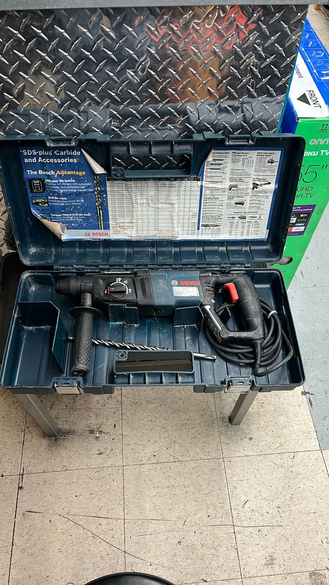 Bosch 11255VSR Bulldog SDS Plus Rotary Hammer Drill
