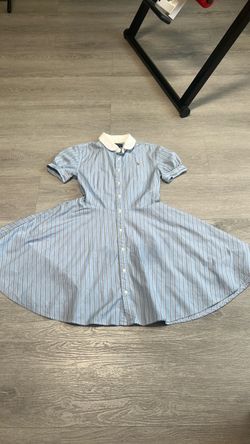 Polo Ralph Lauren Striped Shirt Dress Size 14 years for teens