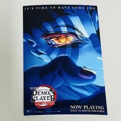 DEMON SLAYER Kimetsu No Yaiba The Movie: Infinity Castle POSTCARD 6X9