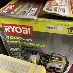 4000 Watt Ryobi Inverter Generator