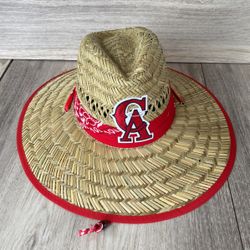Team Logo Straw Hats$20