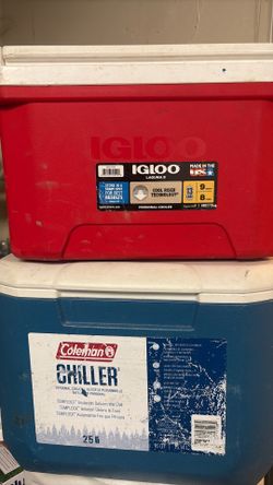 Coolers with handles