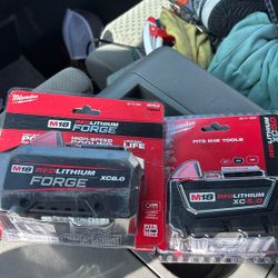 Milwaukee Batterys