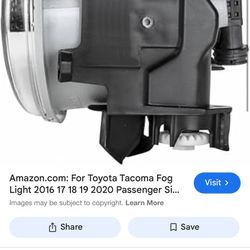 Toyota Tacoma Fog Light 16-17-18-19-20