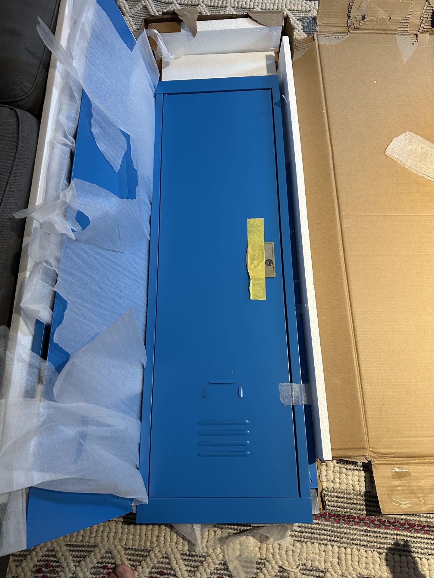 Blue Gym Locker