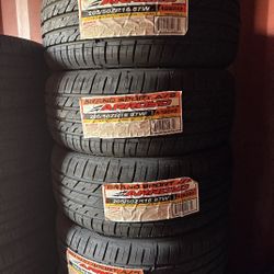 SET OF FOUR NEW TIRES 205/50/16 ARROYO GRANDSPORT A/S INCLUDING MOUNT AND BALANCE, ASK ME FOR SIZES AND BRANDS 