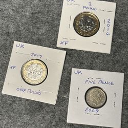 Three Coins : Great Britain 