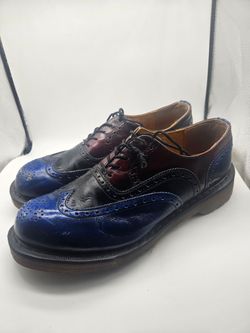 Vtg 90s Dr.Martens Oxford Wingtip Brogue Shoes
