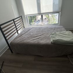 Full Sized Bed Frame & Mattress