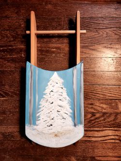 Sleigh Handpainted 