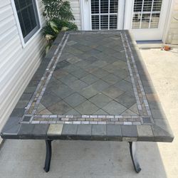 Big outdoor dining table 