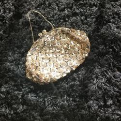 Vintage beaded Purse Bag Clutch 