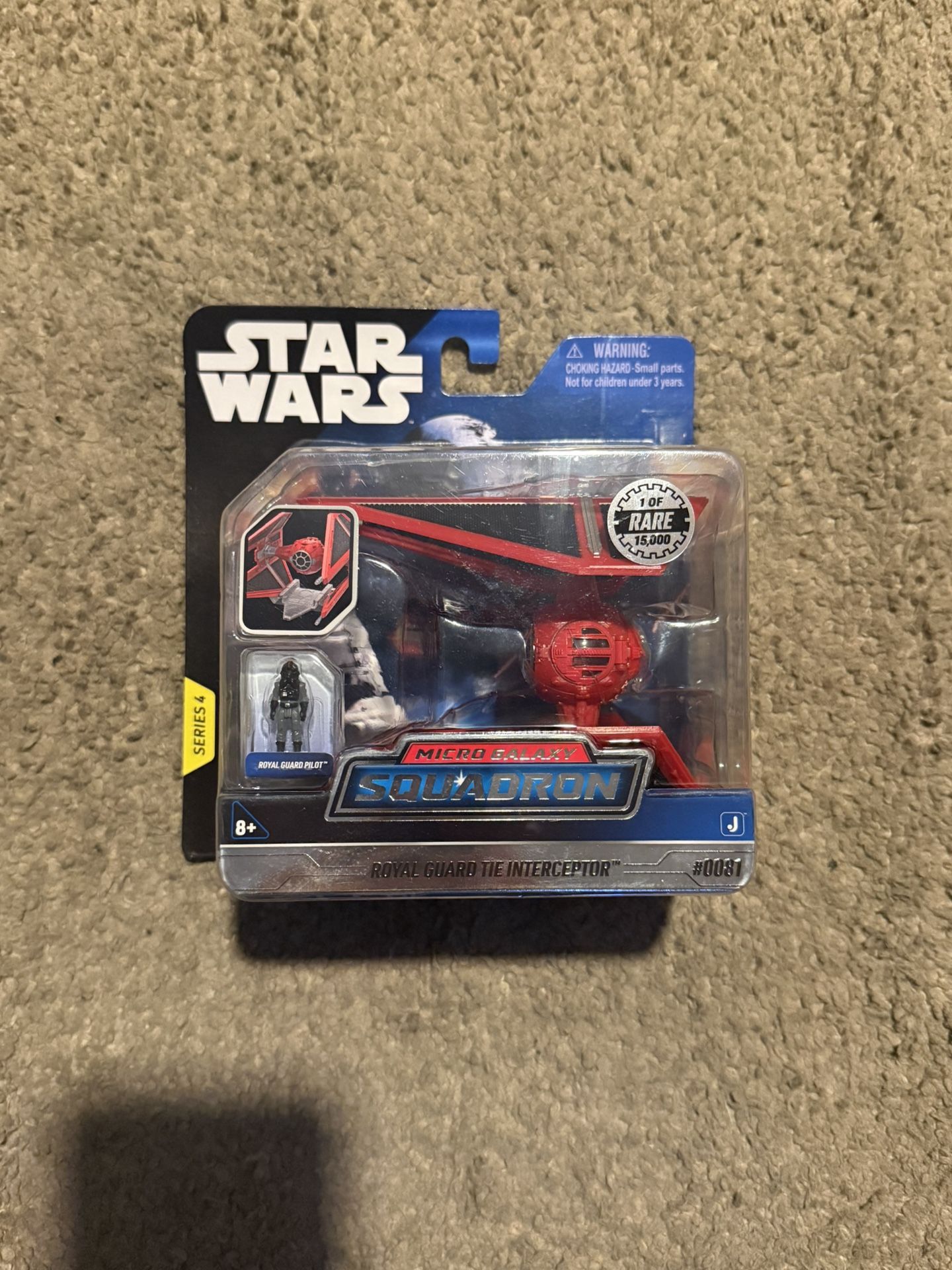Star Wars Micro Galaxy Squadron Royal Guard Tie Interceptor 