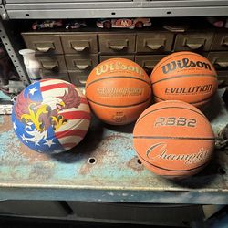 Basket balls all for $65