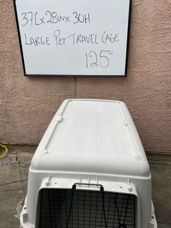 Large Pet Travel Cage Crate