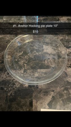 Pie Plates and Baking Dishes
