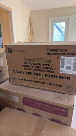 GE Profile convection microwave
