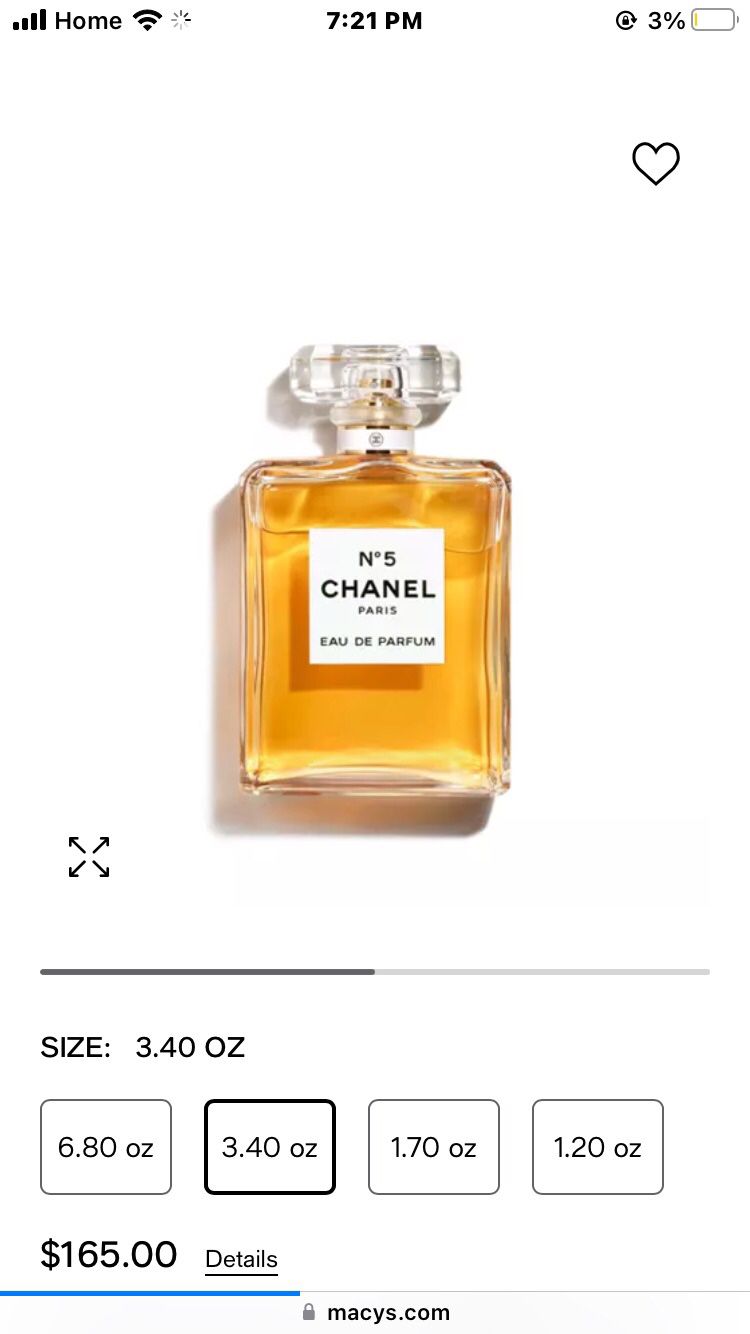 chance chanel perfume 5 oz