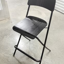 Black IKEA Bar Stools (4)