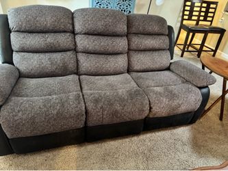 Couch and recliner