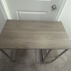 Modern Compact Computer Desk with Shelves – Perfect for Small Spaces! 