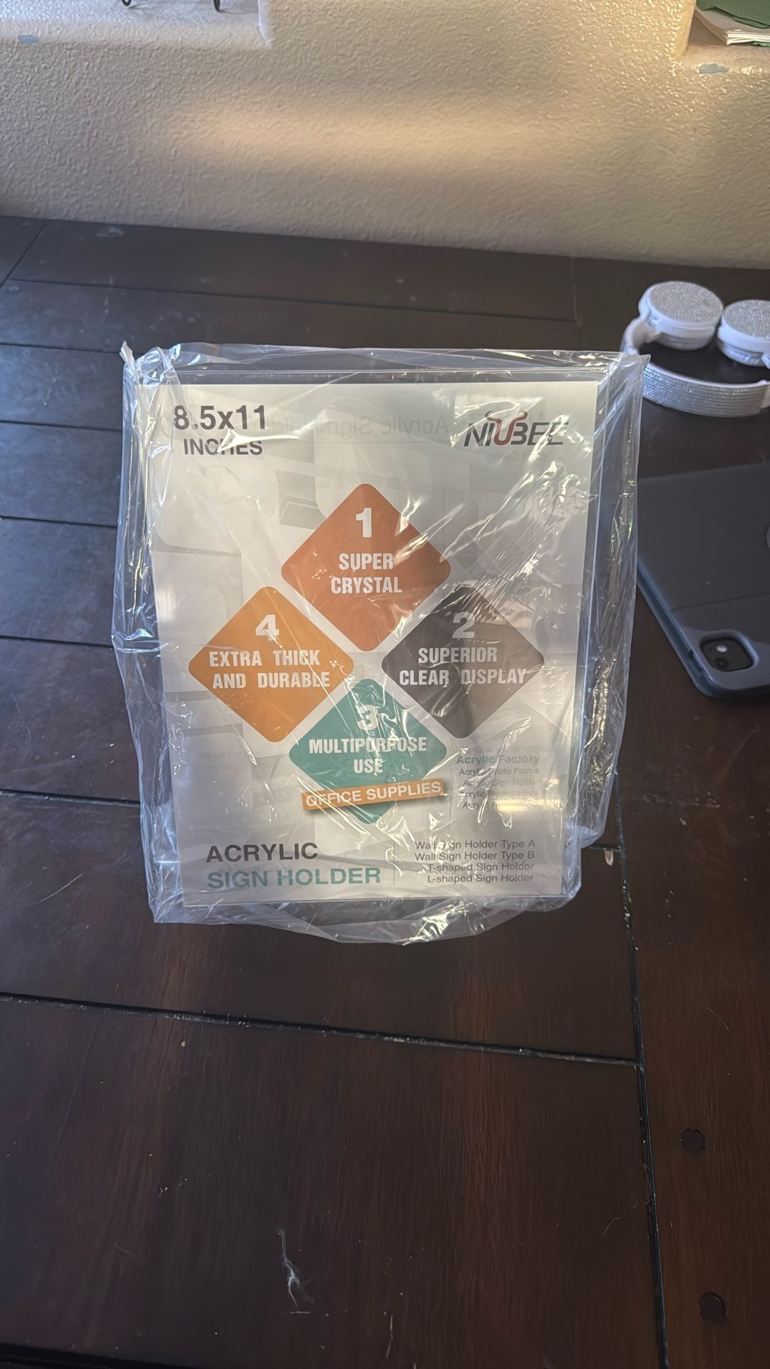 Acrylic Sign Holders