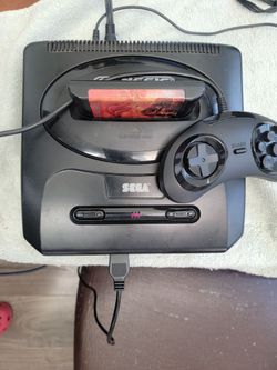 Sega Genesis Console with Controller and Game