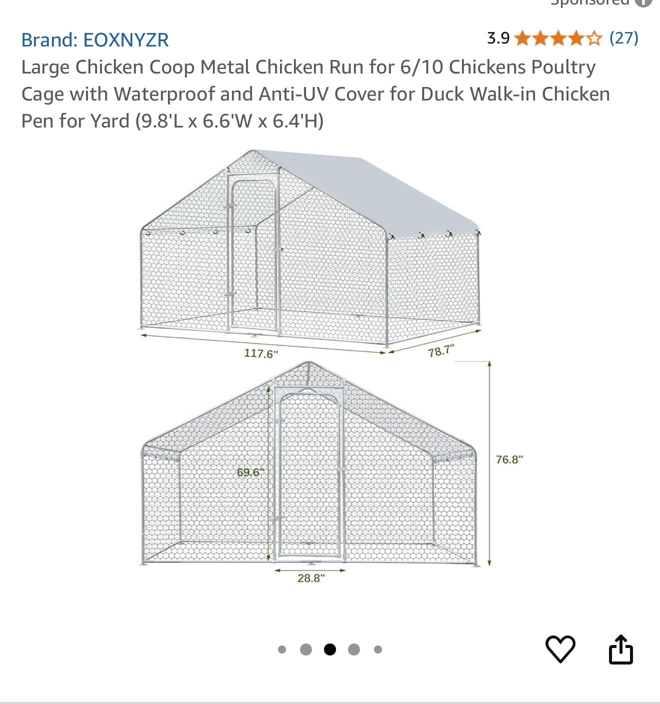 Large Chicken Coop