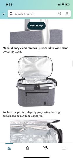 BNIB ALLCAMP insulated picnic Basket