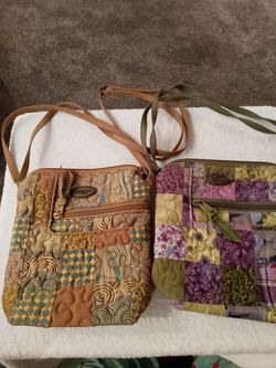 Two New Donna Sharp Quilted purses Great for gifts