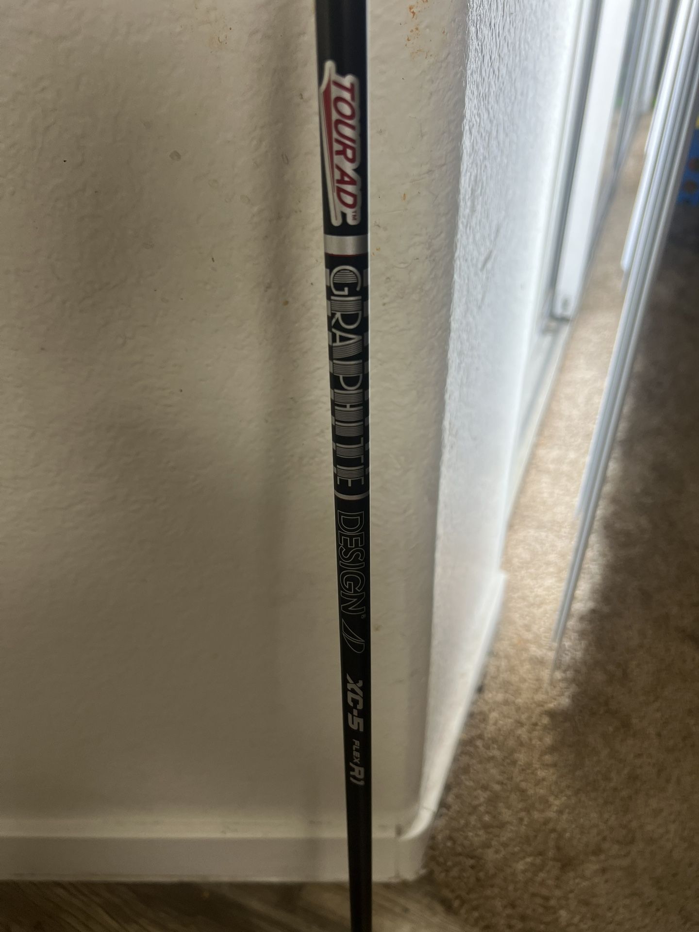 Graphite Design Tour AD XC 50 gram regular flex driver shaft