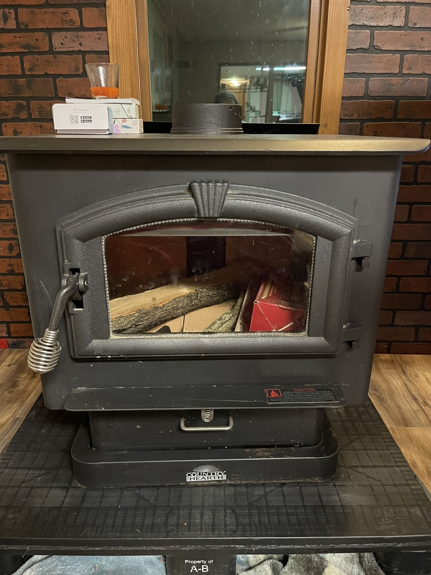 Country Hearth Wood Burning Stove 2500