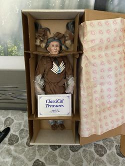 26” World Gallery Dolls Collectibles “Firt American “