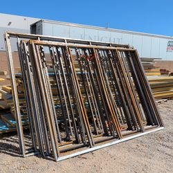 $35 Each Square Metal Tube Frames 7 1/2 Ft X 10 Ft