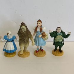 Wizard Of Oz Figures Dorothy Wicked Lowes Ren MGM Turner 1(contact info removed) 4 Piece Lot