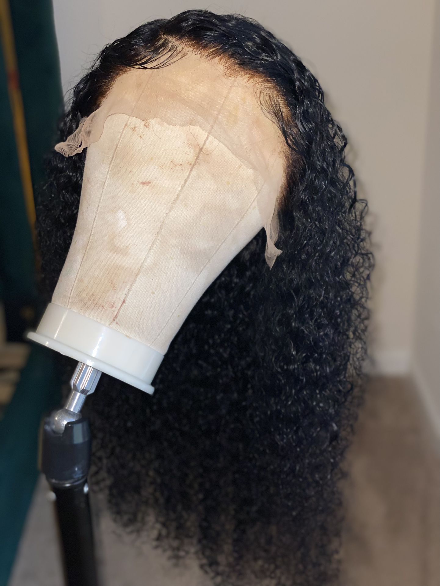 13x6 30” Kinky Curly Lace Wig