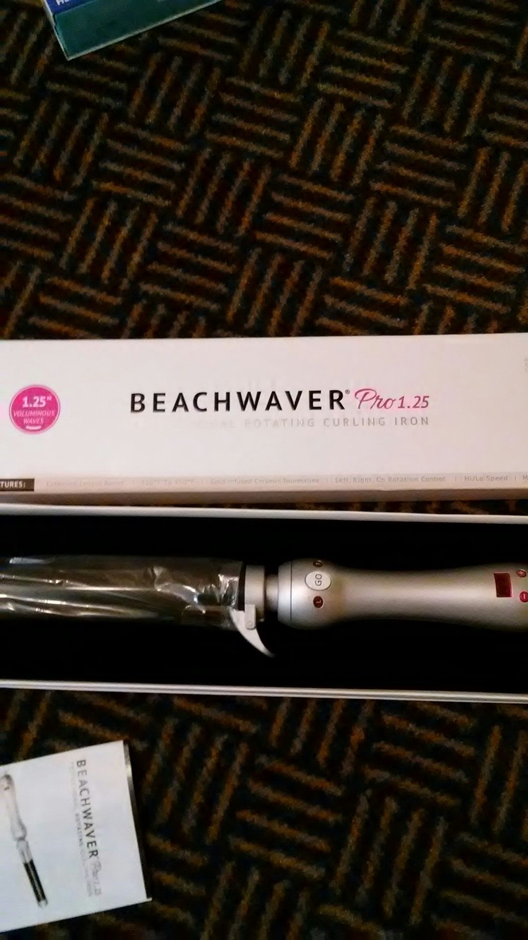 BEACHWAVER PRO 1.25 curling iron